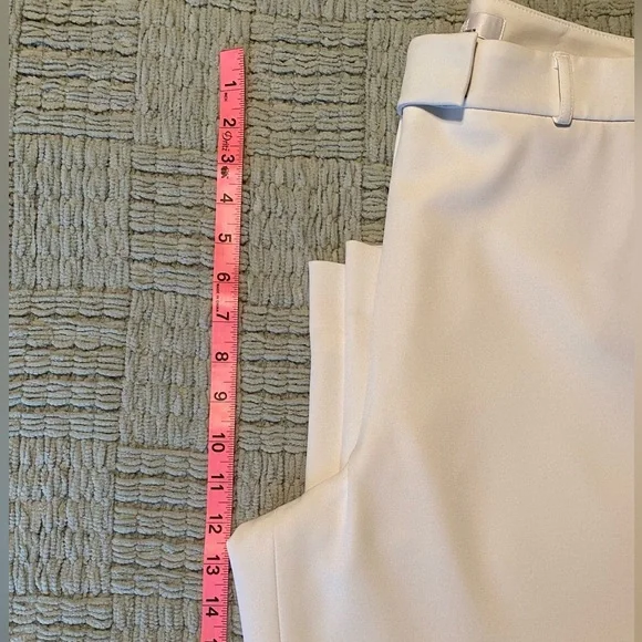 White House Black Market Luna Wide Leg Trousers size 12 - Picture 8 of 9